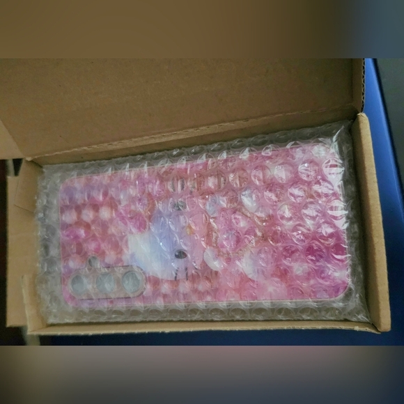 Cute Pink Cartoon Character Galaxy S23 FE Phone Case - Picture 3 of 4